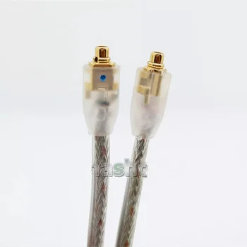 Jaunā HIFI oriģinālo kabeli Shure SE215 535 846 zelta pārklājumu vads /kabelis, austiņas, austiņas, austiņas,modernizācija kabelis