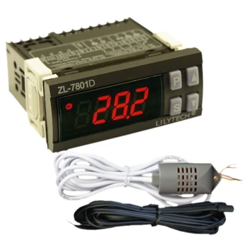 LILYTECH ZL-7801D Multifunkcionālā Automātiskā Inkubators Kontrolieris Mini XM-18 Temperatūras un Mitruma Inkubators Kontrolieris