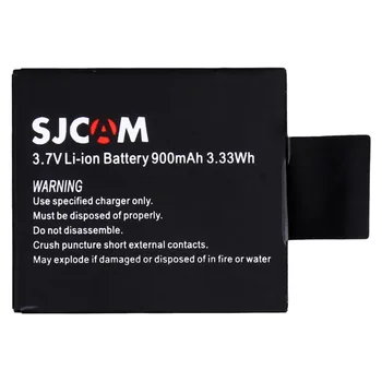 Jaunas 4gab SJCAM sj4000 akumulators + bateria sj7000 sj5000 sj6000 sj8000 SJ M10 dual USB lādētājs SJCAM sj4000 sj5000 kamera