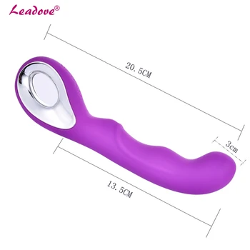 10 Ātrumiem, USB Uzlādējams G-Spot Vibrators Massager Erotiska Sieviešu Masturbācija Vibrējošais Seksa Produkti Seksa Rotaļlietas Sievietēm ZD0184