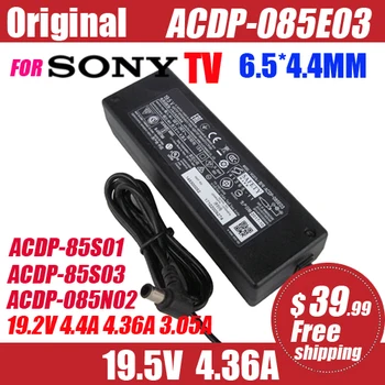 JAUNU Oriģinālu Sony TV MAIŅSTRĀVAS adapteris strāvas padevei ACDP-085E03 85S03 19.5 V 4.36 A ACDP-85S01 KDL-48W656D 0R562C 4.4 4.36 A IR 3,05 A