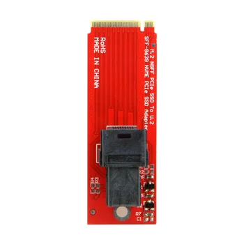 Xiwai U. 2 U2 Komplekts SFF-8639 NVME PCIe SSD Adapteris Mainboard Intel SSD 750 p3600 p3700 M. 2 SFF-8643 Mini SAS HD