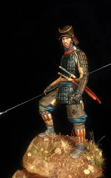 1/24 70mm seno cilvēku karavīrs stāv (AR BĀZI ) Sveķu attēls Modelis komplekti, Miniatūras gk Unassembly Unpainted