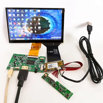 7 collu ekrāns, capacitive touch moduļu komplekts 1024x600 IPS HDMI LCD Moduli Linux/android /win7 8 10 Aveņu Pi 3 10 punktu touch