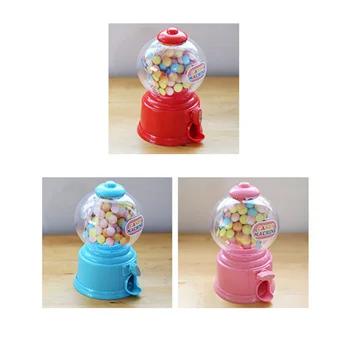 Mini Candy Mašīna Burbulis Gumball Automātā Monētas Banka Bērni Spēlē Māja Cute Rotaļlietas Saldumi Ietaupīt Naudu Rotaļlietas Dzimšanas Dienā, Jaunā Gada Dāvanu