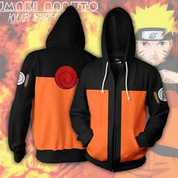 Jauno Naruto Itachi Akatsuki Cosplay Hoodies Vīriešiem Sieviete Modes Rāvējslēdzēju Jaka Jaka Sporta Krekls