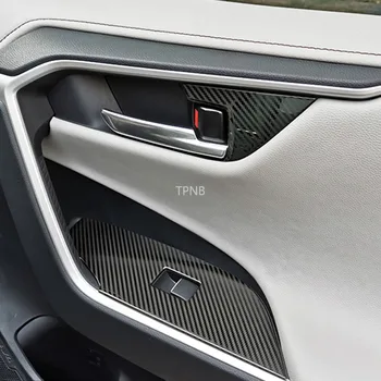 Toyota Rav4 RAV 4 XA50 2019 2020 Nerūsējošā Tērauda, Stikla Slēdzi Panelis Aksesuāri