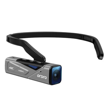 Valkājamas Video Kamera 4K 60fps Full HD ORDRO EP7 CMOS Sensoru, Platleņķa Lens1080P HD Digitālā Videokamera Vlog Kamera