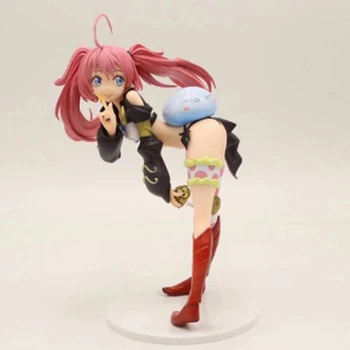 Anime Seksīga Meitene Attēls Rotaļlietas Milim, Ka Laikā es Saņēmu Reincarnated kā Gļotas Milim Nava PVC Rīcības Attēls Rotaļlietu Modeļu Lelle Dāvanu