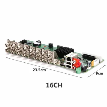 4CH 8CH 16CH 5M-N DVR Valdes Tīkla Video Ierakstītājs AHD/CVI/TVI/CVBS, HDMI Video 5 in 1 DVR Chipset Atbalsta 5MP Kamera
