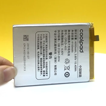 Jaunas 4100mAh CPLD-403 Akumulatoru Letv LeEco Coolpad Cool1 Atdzist 1 Dual C106 C106-7 C106-9 Tālrunis Augstas kvalitātes Akumulatoru