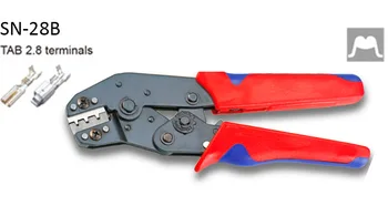 Sn-28.b mini termināļa crimper knaibles pince a sertir gredzenu vadu cemme rokas instrumentu alicate crimpador Multi tab 2.8