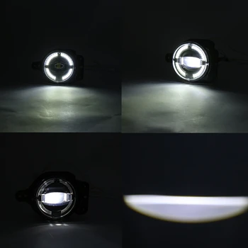 4 Collu LED Miglas Lukturi ar Montāžas Kronšteins 30W Augstu Spilgtumu Modificētu Baltu Gaismu Jeep Wrangler JL -2020