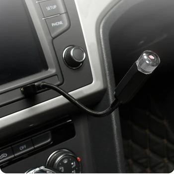 LED Auto USB Atmosfēru Lampas Apdares Gaismas Piederumi Mercedes Benz A G500 ML EQA E43 CLA CLA45 F125 E550 GLC C350e