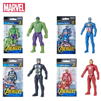 10cm Brīnums Avengers Super Varoņiem, Rotaļlietas, Pontons Captain America, Iron Man Thor Rīcības Attēls Rotaļlietas, Lelles Dzimšanas dienas Dāvana Bērniem