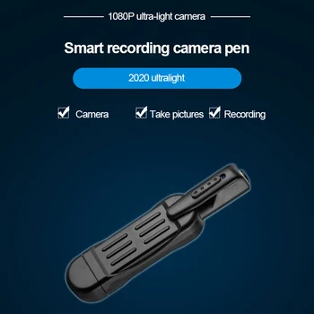 Mini Pen Kamera, Full HD 1080P Infrasarkano Nakts Versija, Automašīnu Mini DVR Kabatas Klipsi Kameras Balss Video Ierakstīšanas Mikro Kamera