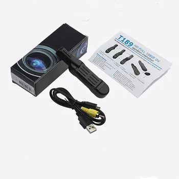 Mini Pen Kamera, Full HD 1080P Infrasarkano Nakts Versija, Automašīnu Mini DVR Kabatas Klipsi Kameras Balss Video Ierakstīšanas Mikro Kamera