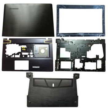 JAUNU Klēpjdatoru LCD Back Cover/Priekšējo Bezel/Palmrest/Apakšā Lietu/Apakšas, Durvju Vāks Lenovo Ideapad Y500 Y510 Y510P AM0RR00040