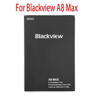 JAUNAS Oriģinālas A8 Max 3000mAh Akumulatoru Blackview A8 Max Mobilo Telefonu Augstas kvalitātes Noliktavā +Izsekošanas Numuru