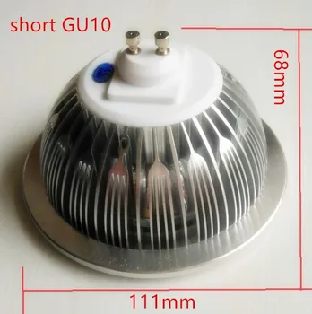 AR111 Led G53 GU10 14W Led Prožektori griestu lampa Aptumšojami QR111 ES111 silti balts led spuldzes 60 stara leņķis 110V220V