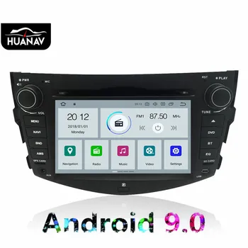 Jaunākās Android9.0 Auto DVD atskaņotājs, GPS navigācijas Toyota RAV4 2006-2012 auto Radio atskaņotājs Multivides vadītājs uint magnetofona