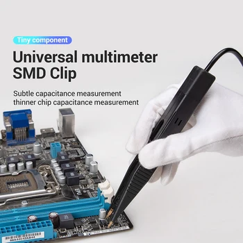 SMD Chip sastāvdaļa LCR testēšanas rīku Multimetrs testeri metru Pildspalvu zondes svina pincetes, apstākļu sakritība, lai Vichy
