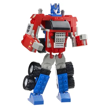 KRE-O Optimus Prime, Transformatori Mirage Kamene Vortex Salikt Kopa Celtniecības Bloki Rotaļlieta Bērniem Ziemassvētku Dāvanu