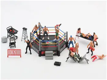 Daudz Bash Vardarbību, estētiskā sajūta WWE Lelles un Dekorācijas,skatuves 15cm