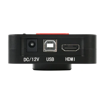 3,5 X-90X Vienlaicīgi-Fokusa Trinokulara Stereo Mikroskopu 38MP 4K UHD HDMI, USB, Video Kamera, Telefona PCB Lodēšanas Remonts