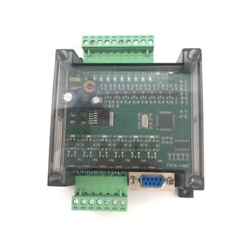 PLC rūpniecības kontroles padome ar čaumalu FX1N-14MR FX1N-14MT programmējams kontrolieris modulis