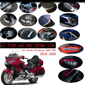 Motociklam Priekšā Un Aizmugurē Hroma Apdare Honda Goldwing Gold wing 1800 Touring F6B GL1800 gaismas Piederumi 2018 2019 2020