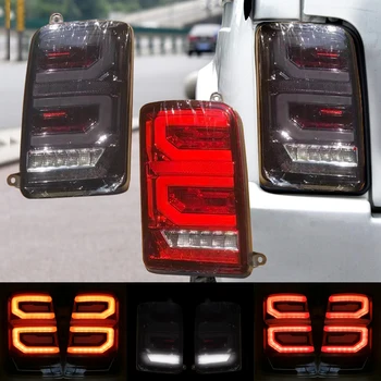 2gab LED Aizmugurējie Lukturi priekš Lada Niva 4x4 1995 Aizmugures Pagrieziena Signāla Auto Stils Aksesuāri Astes Pagrieziena Signāla lampa aizmugurējos lukturus