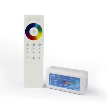 2.4 G 3 Joslu Touch Tālvadības reostats ar led Uztvērējs dimming/Krāsu Temperatūra/RGB/RGBW/RGB KMT LED lentes kontrolieris DC12V-24V