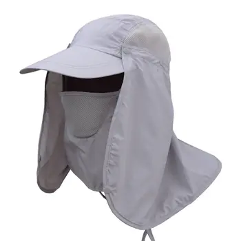 Āra Klp Sporta Pārgājienu Hat Visor UV Aizsardzība Ērti Sejas, Kakla Segtu Zvejas Saule Aizsargātu Klp