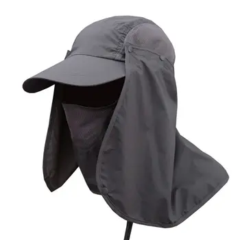 Āra Klp Sporta Pārgājienu Hat Visor UV Aizsardzība Ērti Sejas, Kakla Segtu Zvejas Saule Aizsargātu Klp