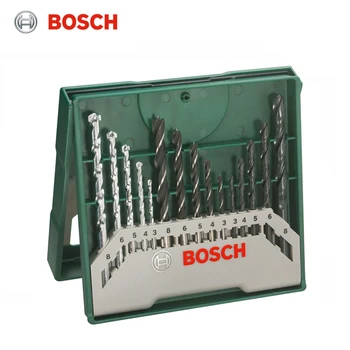 Bosch 15-gabals urbis green set mūra urbis vērpjot kokapstrādes urbis multi-function urbi, instrumentu pielikumu