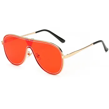 Klasisks Lielizmēra Viena Objektīva Izmēģinājuma Saulesbrilles Sieviešu 2020. Gadam Vintage Punk, Saules Brilles Vīriešu Saulesbriļļu Oculos Feminino Lentes Gafas De Sol