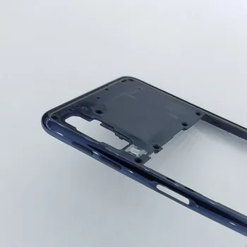 Samsung Galaxy A7 2018 SM-A750F A750F A750 Sākotnējā Tālrunis Jauno Mājokļu Vidējā Rāmja Šasijas Nomaiņa Ar Atslēgas Pogu