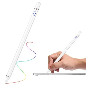 Universālā Capacitive Stylus Touch Screen Smart Pen Pildspalva IOS/Android Sistēma Apple iPad Smart Tālrunis Pen Irbuli Zīmuļa Pieskārienu Pildspalva