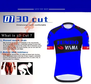 Riteņbraukšana Jersey JUMBO VISMA 2020. gadam Īsām Piedurknēm Velo Jersey 19.D Šorti MTB Velosipēdu Apģērbu Ropa Ciclismo Maillot Bike Wear