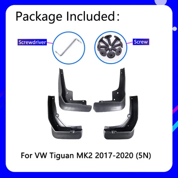 Dubļusargi der Volkswagen, VW Tiguan MK2 2017-2020 (5N) Auto Piederumi Mudflap Fender Auto Rezerves Daļas