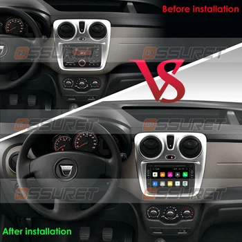 Automašīnas Radio Multimediju Video Atskaņotājs Navigācija GPS Android 10 Renault Duster Dacia Sandero Lodgy Dokker Nav 2din 2 din dvd SWC