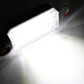 Pārnēsājamas Laternas 34 Led Lukturīti Magnētisko Lāpu USB Lādējamu Darba Gaismas iekarināšanas Āķis Telts Lampas Kempingiem Avārijas