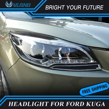 Auto LED Lentes Galvas Lampas LED Pagrieziena Gaismas Ford KUGAS Lukturu 2013