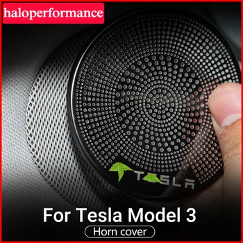Model3 Tesla Auto priekšā slejas jumta ragu kapuci Tesla Model 3 Aksesuāri skaļruņa vāks tesla model y modeli, trīs 2017-2020