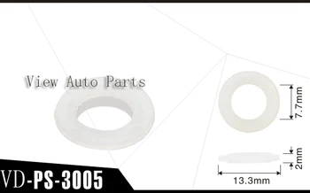 500pcs Degvielas inžektors Plastmasas Daļa Distances Zīmogs der Audi A4 S4 TT 1.8 L Degvielas Inžektors Remonta Komplekti, 13.3*7.7*2mm VD-PS-3005