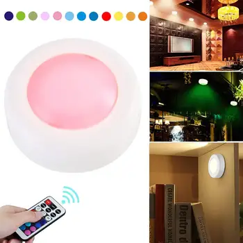 Bezvadu LED Ripa Apgaismojums RGB 13 Krāsas Intensitāti Touch Sensors led Saskaņā ar ministru Kabineta Gaismu Tuvu, Skapis, Kāpņu Gaitenis Nakts lampas