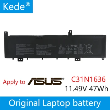 Kede portatīvo datoru baterijas ASUS C31N1636,X580VD-1B,VivoBook Pro 15 N580VD,Pro 15 N580VD-FY252T,Pro 15 N580VD-FI033T,11.49 V