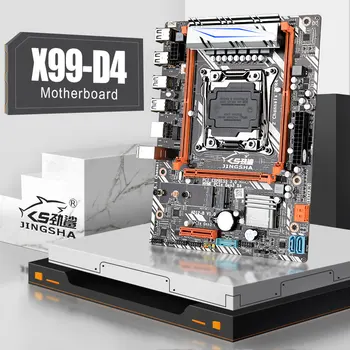 Jingsha X99 D4 M-ATX Desktop Mātesplatē LGA 2011-v3 E5 v3 CPU DDR4 RAM Atbalsta E5 2680V3 2620V3 2650V3 2680 V3 E5 2678V3