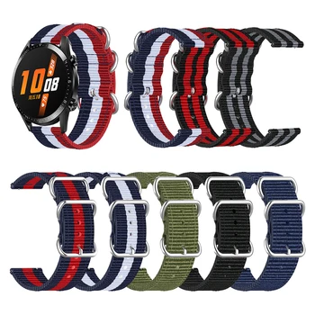 22MM modes Colorfu Siksnu Ticwatch GTX Smart Watch Band neilona Sporta Rokas Aproces, Lai Ticwatch Pro 2020/2019/E2/S2 Correa